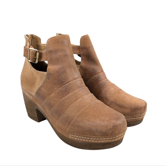 Antelope Platform Moa Clog/Booties GUC $199 Size 41 US 10   S3143 - Picture 4 of 12